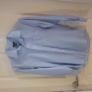 GEORGE Light blue dress shirt, size small